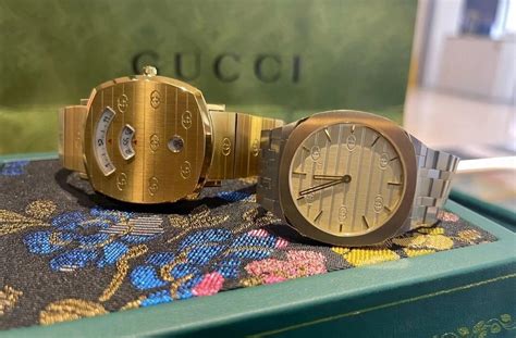 guy wearing gucci watch|Gucci watch for men black.